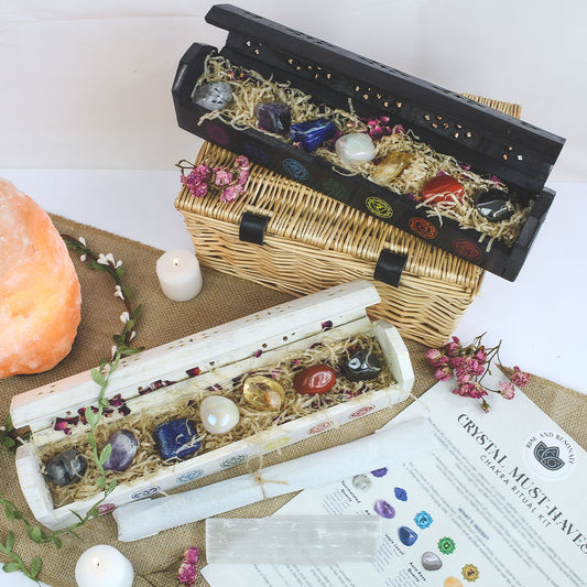 NEW PRODUCT ALERT! Crystal Collection | Chakra Ritual Kit