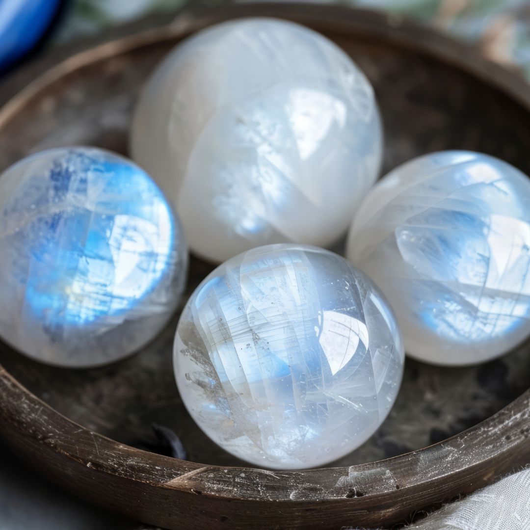 Selenite sphere