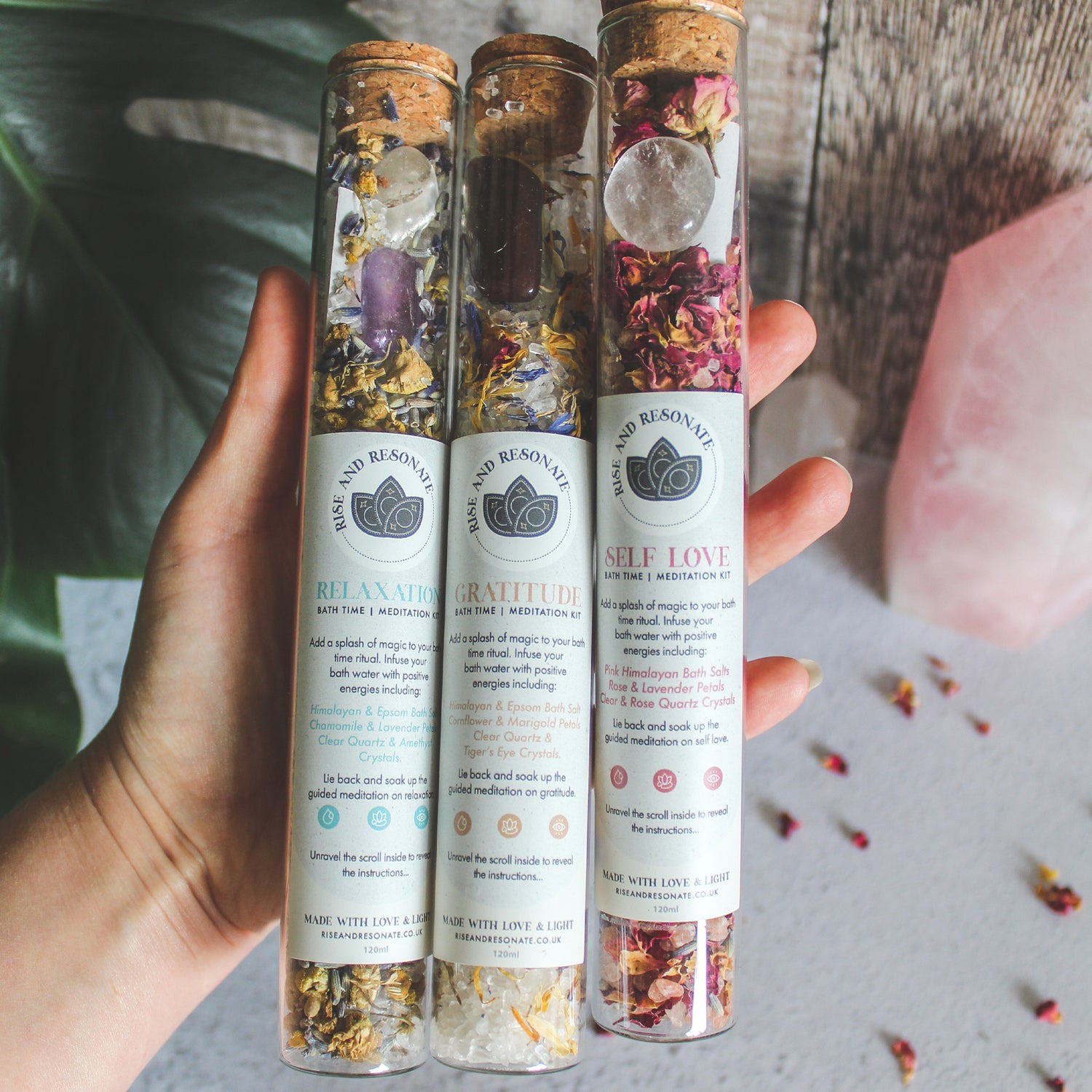 Bath Time | Meditation Kit x3 Bundle (DISCOUNTED OFFER) - Rise And Resonate