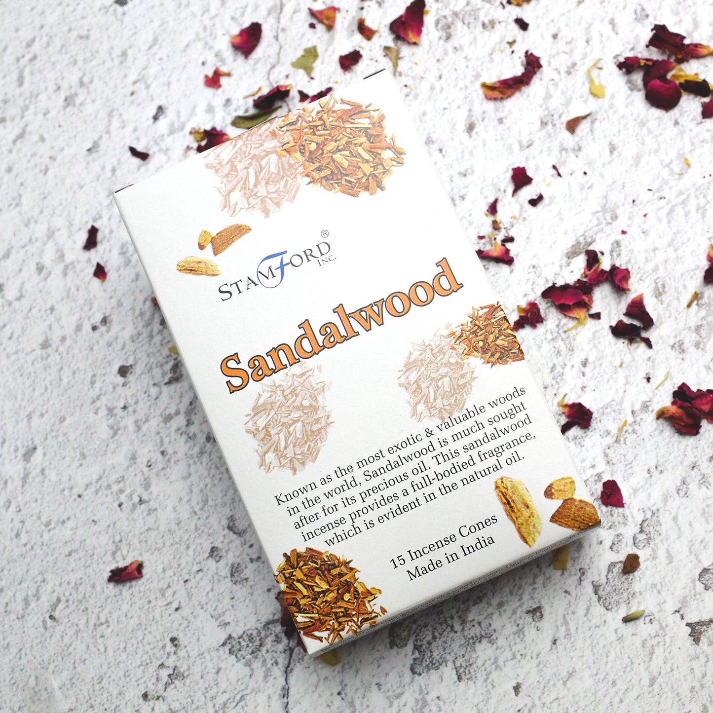 Sandalwood Incense Cones - Rise And Resonate